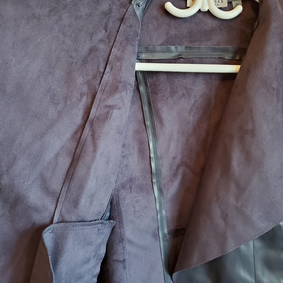 Bagatelle Faux Leather and Suede Jacket - Picture 2 of 8